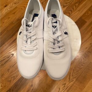 Polo by Ralph Lauren Classic White Sneakers
